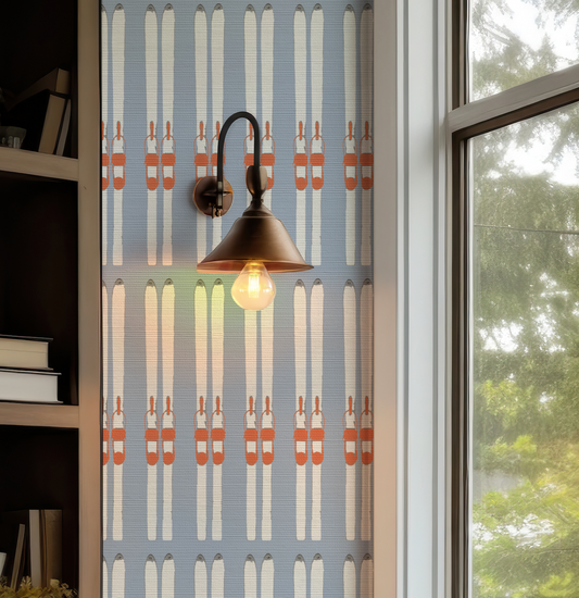 White Ski Color Powder Day Wallpaper