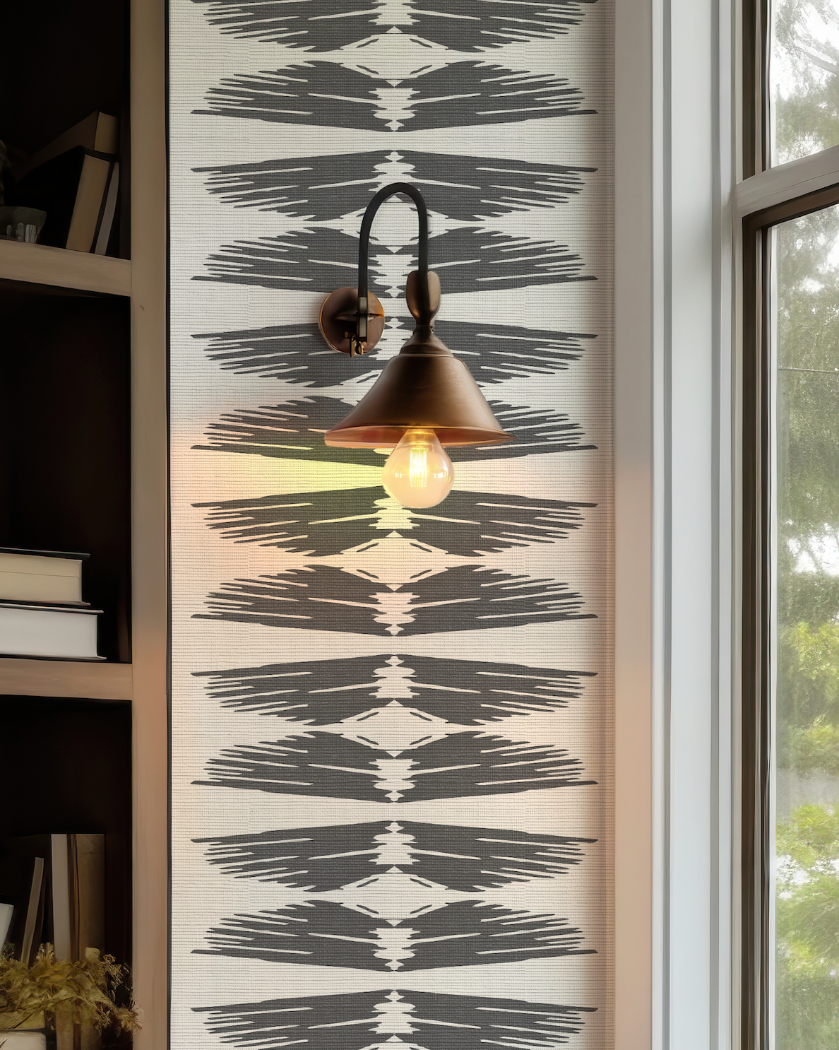 Taos Stripe Wallpaper