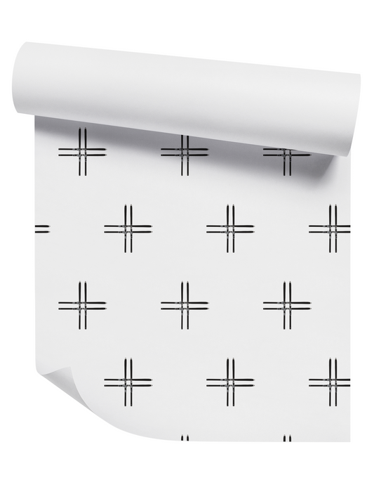 Willow + Wild Ski Cross Grasscloth Wallpaper Roll - 32" x 22'